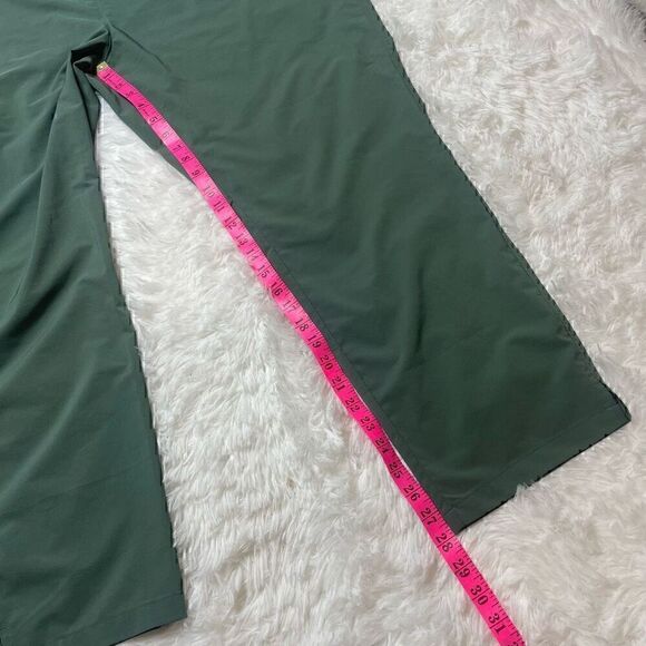 Eddie Bauer Womens Slim Ankle Hiking Traveler Pants Sz XXL Green Stretch Lightwe - Picture 9 of 11